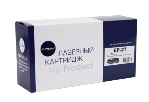 Картридж Canon (EP-27) MF-3110/3228/3240/LBP-3200, Bk, 2,5K NetProduct Картридж Canon (EP-27) MF-3110/3228/3240/LBP-3200, Bk, 2,5K NetProduct