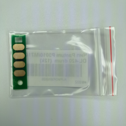 чип pantum (dl-420) p3010/p3300/m6700/m6800/m7100 (однократный) drum