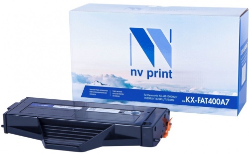 Картридж Panasonic (KX-FAT400A7) KX-MB1500RU/1520RU/1530RU/1536RU (1800k) NV Print