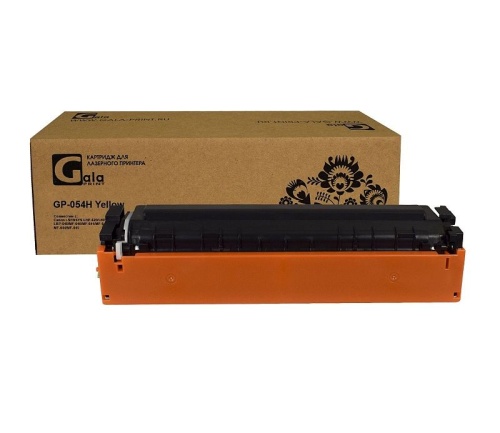 Картридж Canon (054H Y) LBP621Cw/622/623/ MF642Cdw желтый GalaPrint