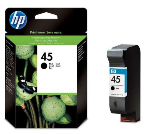 Картридж HP DJ 850C/970C/1600C, №45 черный (O)