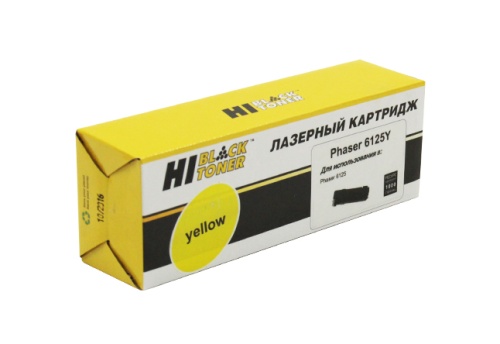 Картридж Xerox (106R01337/106R01333) Phaser 6125, Восстанов., Y, 1K Hi-Black