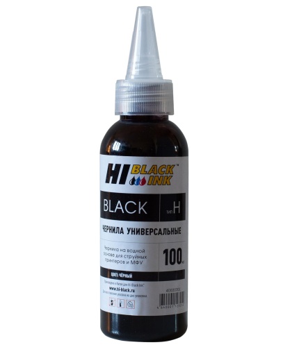 Чернила Hi-Black Универсальные для HP, Bk, 0,1 л. Чернила Hi-Black Универсальные для HP, Bk, 0,1 л.
