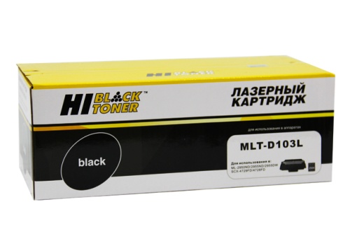 Картридж Samsung (MLT-D103L) ML-2950ND/2955ND/2955DW/SCX-4727/4728FD, 2,5K Hi-Black
