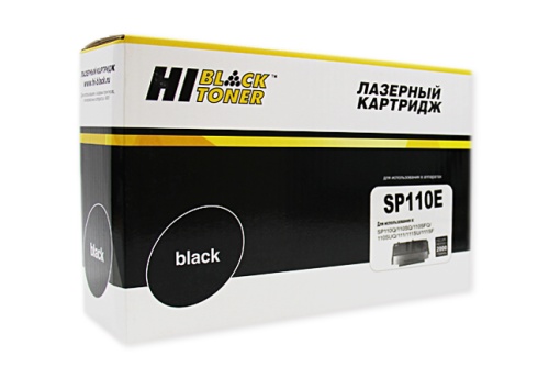 Картридж Ricoh (SP110E) Aficio SP 110Q/110SQ/SP111/111SU/111SF, 2K Hi-Black Картридж Ricoh (SP110E) Aficio SP 110Q/110SQ/SP111/111SU/111SF, 2K Hi-Black
