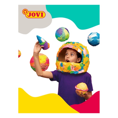 Пластилин JOVI, 10 цветов, 500г, растительный, картон Пластилин JOVI, 10 цветов, 500г, растительный, картон