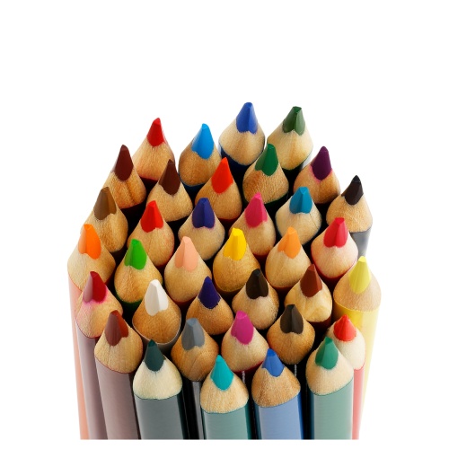 Карандаши цветные Гамма "Мультики", 36цв., трехгранные, заточен., картон. упак., европодвес Карандаши цветные Гамма "Мультики", 36цв., трехгранные, заточен., картон. упак., европодвес