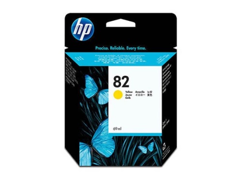 Картридж HP 82 DJ 500/800 желтый оригинальный