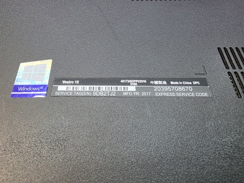 поддон ноутбука dell vostro 15 45173