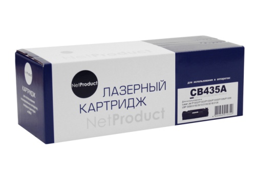 Картридж HP (CB435A) LJ P1005/P1006, 1500 копий NetProduct