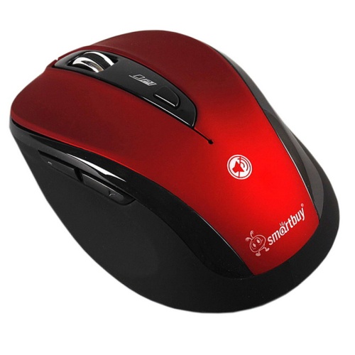 Мышь беспроводная Smartbuy 612AG красный