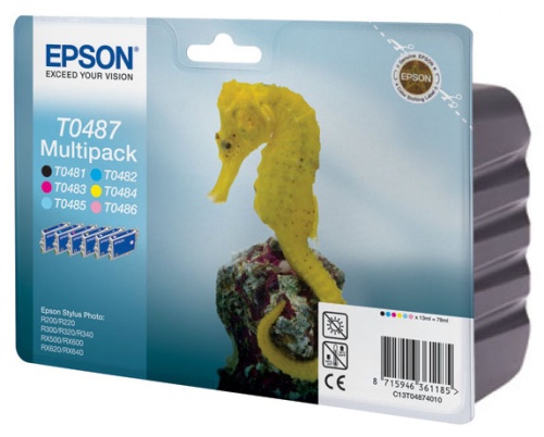 Набор картриджей EPSON (C13T04874010) Stylus R200/320 (О)