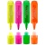 Набор текстовыделителей Faber-Castell "46 Superfluorescent" 4 флуоресцентных цв., 1-5мм, пластик. уп