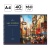 Альбом для рисования 40л., А4, на гребне Greenwich Line "Art of living", 160г/м2, мат. ламинация, ти
