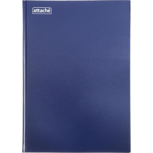 Книга учета 192 листа А4 в клетку на сшивке блок офсет Attache (обложка - бумвинил)