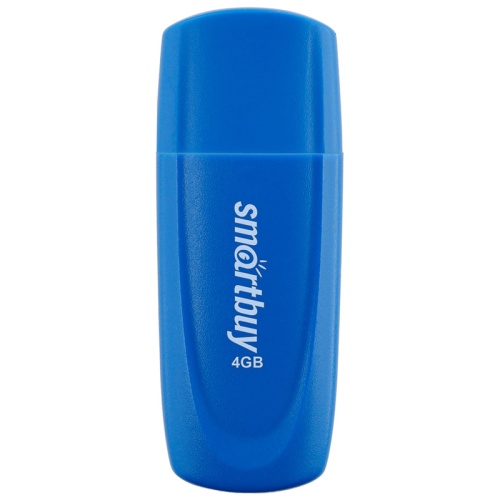 Память USB Flash 4 GB Smartbuy "Scout" USB 2.0 Flash Drive, синий