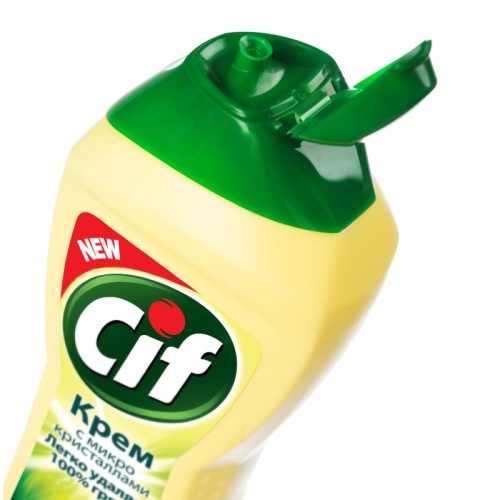 Средство чистящее Cif "Active lemon", крем с микрокристаллами, 500мл