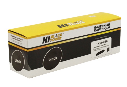 Картридж Kyocera (TK-5140Bk) Mita ECOSYS M6030cdn/M6530cdn, Bk, 7K Hi-Black