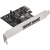Контроллер ExeGate EXE-501 PCI-E 2.0, SATA3 6Gb/s, 2 int+2 ext (OEM)