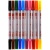 Фломастеры двусторонние Faber-Castell, 10цв., 10шт., смываемые, пластик.уп.