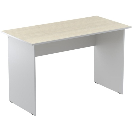 Стол письменный прямой Easy to lead Easy Standard LT 16/16 (дуб светлый/серый, 1200х600х740 мм)