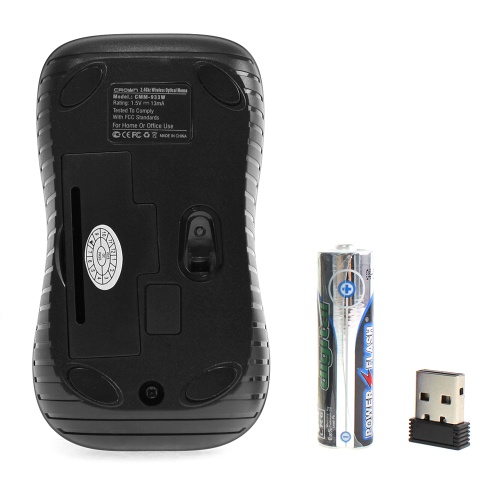Клавиатура и мышь CROWN CMK-952W black USB [CM000001477]
