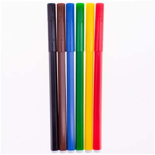 Фломастеры Centropen "Washable", 06цв., смываемые
