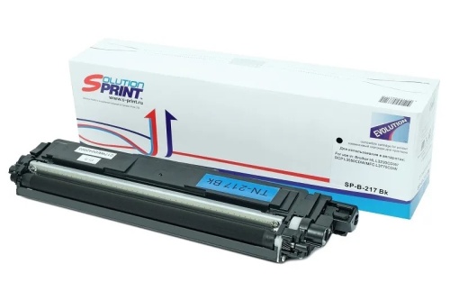 Картридж (TN-217Bk) L3550CDW/L3230CDW/L3770CDW, 3K Solution Print