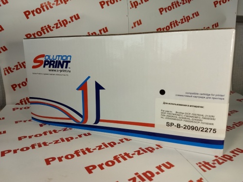 Картридж Solution Print Brother (TN-2275) SP-B-2090/2 HL-2240R/2240DR/2250DNR/DCP-7060DR, 2,6K