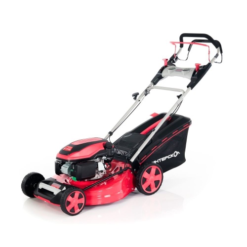 Бензиновая газонокосилка ИНТЕРСКОЛ ГБ-51/170ВБ, 3.94 л.с., 170 см³, 3000 об/мин, 60 л