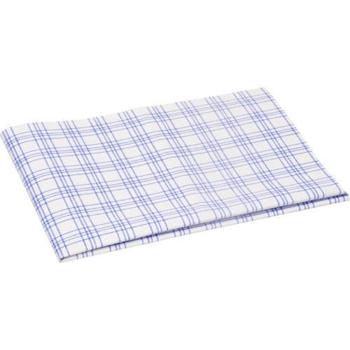 Салфетки хозяйственные Vileda Professional микрофибра 60x40 см 175 г/кв.м белые/синие (3 шт в уп)
