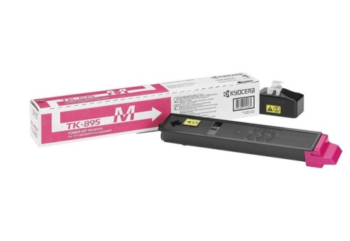 Картридж Kyocera (TK-895M) FS-C8020MFP/C8025MFP/C8520MFP/C8525MFP, 6К (O) малиновый 1T02K0BN