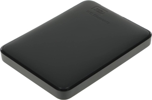 Внешний диск 1ТБ HDD WD Elements Portable WDBUZG0010BBK-WESN, USB 3.0, черный