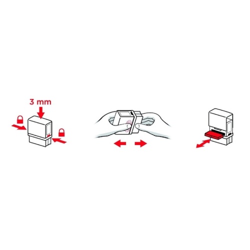 Штамп самонаборный Colop Printer 20-Set пластиковый с персонализацией 4 строки 38х14 мм