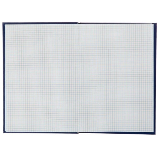 Книга учета 128 листов А4 в клетку на сшивке блок офсет Attache (обложка - бумвинил)