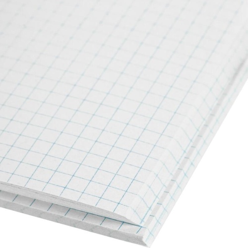 Книга учета 96 листов А4 в клетку на скрепке блок типографская бумага Выбор есть (обложка из картона