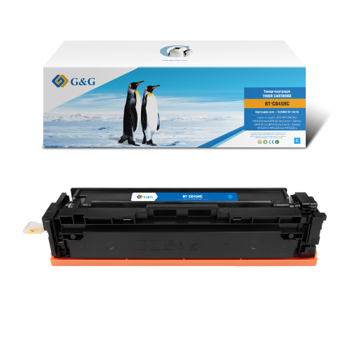 Картридж G&G NT-C045HC голубой (2200стр.) для Canon LBP 611Cn/613Cdw/631Cn/633Cdw/635Cx