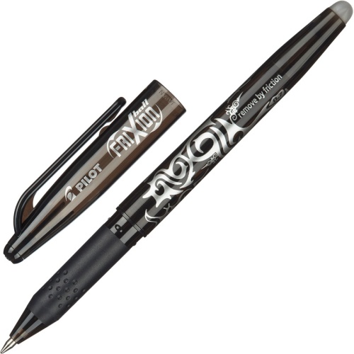 Ручка гелевая со стираемыми чернилами Pilot Frixion черная (толщина линии 0,35 мм)