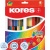 Карандаши цветные Kores Duo 24 карандаша 48 цветов трёхгранные (двусторонние) Карандаши цветные Kores Duo 24 карандаша 48 цветов трёхгранные (двусторонние)