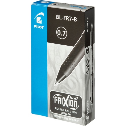Ручка гелевая со стираемыми чернилами Pilot Frixion черная (толщина линии 0,35 мм)
