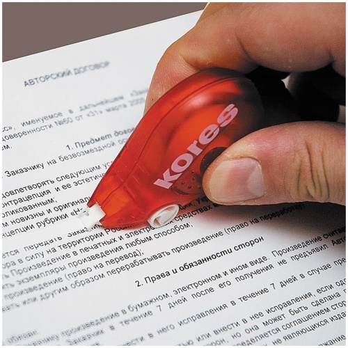 Корректирующая лента Kores Скутер 4.2 мм x 8 м морозостойкая