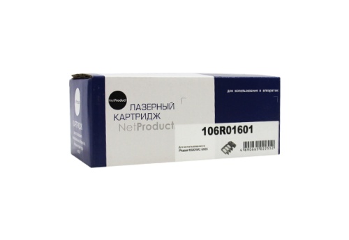 Картридж Xerox (106R01601) Phaser 6500/WC 6505, C, 2,5K NetProduct Картридж Xerox (106R01601) Phaser 6500/WC 6505, C, 2,5K NetProduct