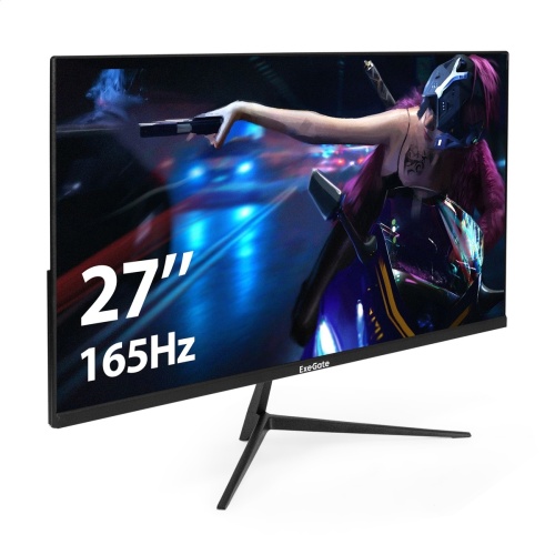 Монитор 27" ExeGate Combat EF2707C IPS 1920x1080, 165 Гц, 1 мс, 16:9, 300 кд/м2, 1xHDMI, 1xDP, 1x3.5