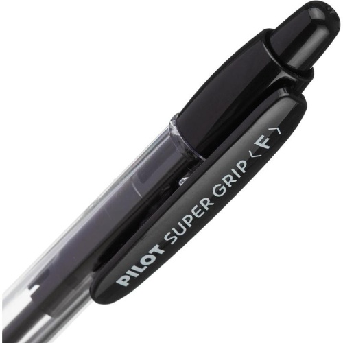 Ручка шариковая автоматическая Pilot BPGP-10R-F черная (толщина линии 0.22 мм)