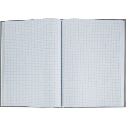 Книга учета Attache 96 листов А4 на сшивке блок офсет серая (обложка - бумвинил)