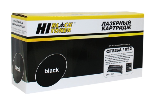Картридж HP (CF226A/ CRG-052) LJ Pro M402/ M426/ LBP-212dw/ 214dw, 3,1K Hi-Black