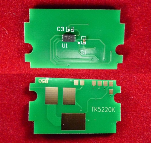 чип к картриджу kyocera (tk5220k) ecosys p5021cdn/m5521cdn black 1.2k (elp, китай)
