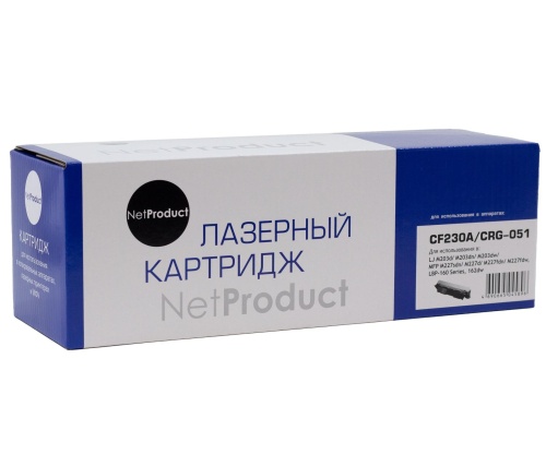 Картридж HP (CF230A/ 051) LJ Pro M203/ MFP M227/ LBP162dw/ MF 264dw/ 267dw NetProduct