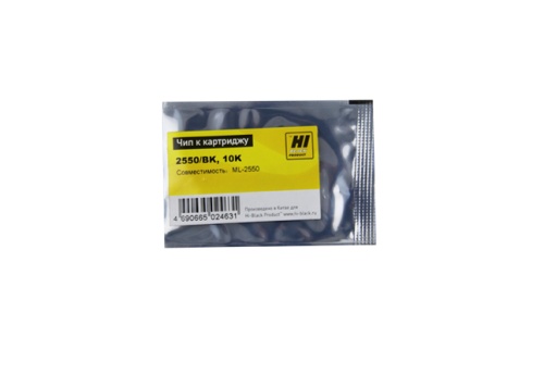 чип hi-black к картриджу samsung ml-2550, bk, 10k