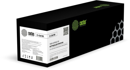 Картридж лазерный Cactus CS-C067BK 067BK черный (1350стр.) для Canon i-SENSYS LBP631Cw/LBP633Cdw/MF6